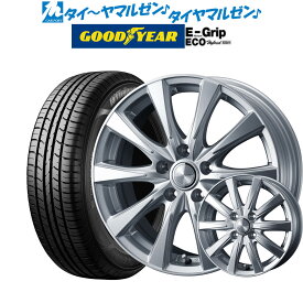 [6/1]P5倍+最大100%ポイントバック！★要エントリー新品 サマータイヤ ホイール4本セットウェッズ ジョーカー スピリッツ13インチ 5.0Jグッドイヤー エフィシエント グリップ エコ EG01175/70R13