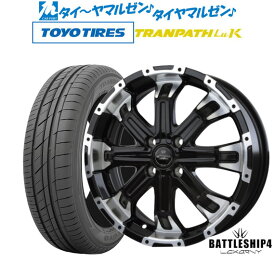 [6/1]P5倍+最大100%ポイントバック！★要エントリー新品 サマータイヤ ホイール4本セットBADX ロクサーニ バトルシップ416インチ 5.5Jトーヨータイヤ トランパス LuK 165/45R16