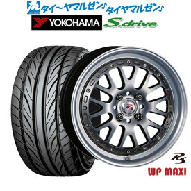 [5/20]割引クーポン配布新品 サマータイヤ ホイール4本セットクリムソン RS WP MAXI モノブロック16インチ 5.5Jヨコハマ DNA S.drive ドライブ (ES03/ES03N)165/40R16