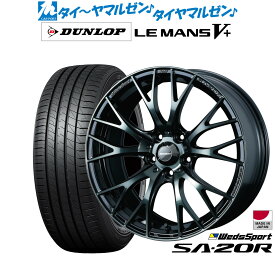 新品 サマータイヤ ホイール4本セットウェッズ ウェッズスポーツ SA-20R16インチ 7.0Jダンロップ LEMANS ルマン V+ (ファイブプラス)215/60R16