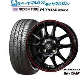 新品 サマータイヤ ホイール4本セットBADX エスホールド S-5V15インチ 4.5JNEXEN ネクセン N priz SH9J165/55R15