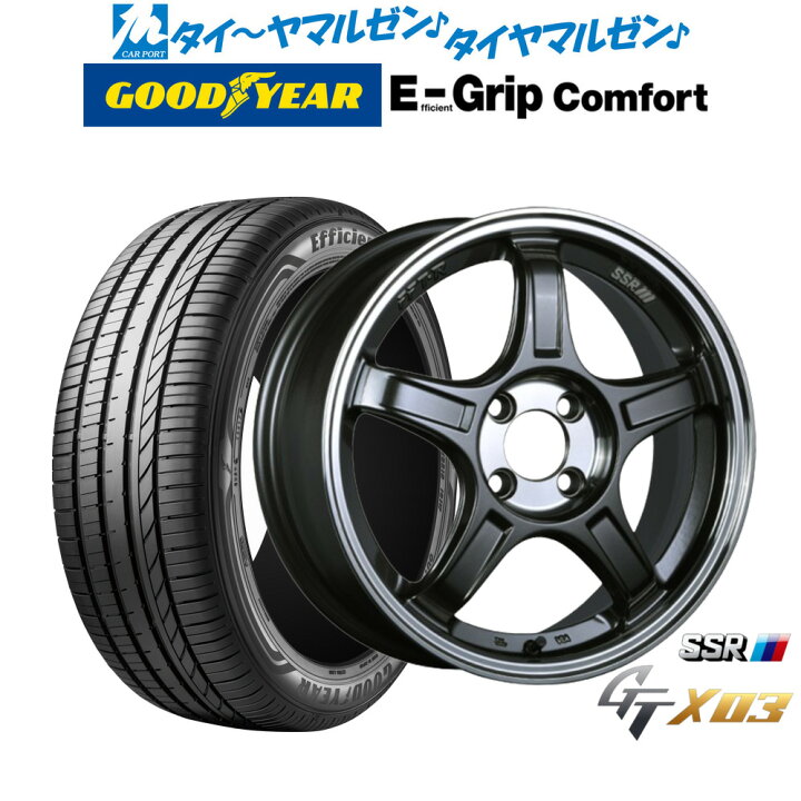 楽天市場】新品 サマータイヤ ホイール4本セットタナベ SSR GT X0316 