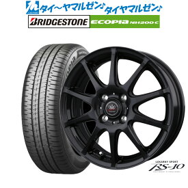 [6/4～10]割引クーポン配布新品 サマータイヤ ホイール4本セットBADX ロクサーニスポーツ RS-1015インチ 6.0Jブリヂストン ECOPIA エコピア NH200C175/55R15