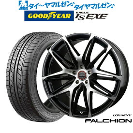 [6/4～10]割引クーポン配布新品 サマータイヤ ホイール4本セットBADX ロクサーニ ファルシオン19インチ 8.0Jグッドイヤー イーグル LS EXE（エルエス エグゼ）245/45R19