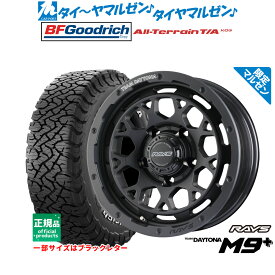 [8/4〜10]割引クーポン配布新品 オフロードタイヤ ホイール4本セットレイズ チームデイトナ M9+ Limited Edition16インチ 6.0Jグッドリッチ オールテレーン T/A KO3175/80R16