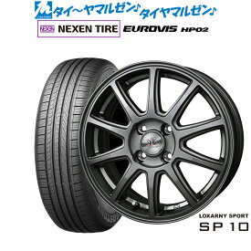 [6/4～10]割引クーポン配布新品 サマータイヤ ホイール4本セットBADX ロクサーニスポーツ SP1015インチ 4.5JNEXEN ネクセン ロードストーン ユーロビズ HP02165/60R15