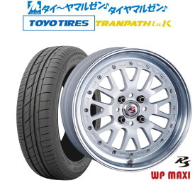 [6/4～10]割引クーポン配布新品 サマータイヤ ホイール4本セットクリムソン RS WP MAXI モノブロック16インチ 5.5Jトーヨータイヤ トランパス LuK 165/45R16