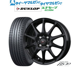 [6/4～10]割引クーポン配布新品 サマータイヤ ホイール4本セットBADX ロクサーニスポーツ RS-1015インチ 6.0Jダンロップ ENASAVE エナセーブ EC204195/55R15