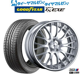 [6/4～10]割引クーポン配布新品 サマータイヤ ホイール4本セットタナベ SSR ライナー M10R19インチ 8.0Jグッドイヤー イーグル LS EXE（エルエス エグゼ）225/40R19