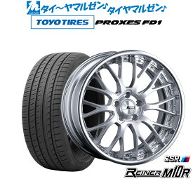 [6/4～10]割引クーポン配布新品 サマータイヤ ホイール4本セットタナベ SSR ライナー M10R19インチ 8.0Jトーヨータイヤ プロクセス PROXES FD1 225/40R19