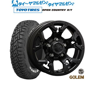 [6/1]P5倍+最大100%ポイントバック！★要エントリー新品 サマータイヤ ホイール4本セットクリムソン MG ゴーレム16インチ 6.0Jトーヨータイヤ オープンカントリー R/T 185/85R16