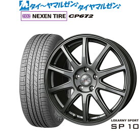 [6/4～10]割引クーポン配布新品 サマータイヤ ホイール4本セットBADX ロクサーニスポーツ SP1015インチ 6.0JNEXEN ネクセン CP672195/65R15