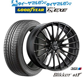 [6/1]P5倍+最大100%ポイントバック！★要エントリー新品 サマータイヤ ホイール4本セットタナベ SSR ブリッカー 01F20インチ 8.5Jグッドイヤー イーグル LS EXE（エルエス エグゼ）245/40R20