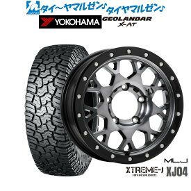 [8/4〜10]割引クーポン配布新品 オフロードタイヤ ホイール4本セットMLJ エクストリーム XJ0416インチ 5.5Jヨコハマ GEOLANDAR ジオランダー X-AT (G016)195/80R16