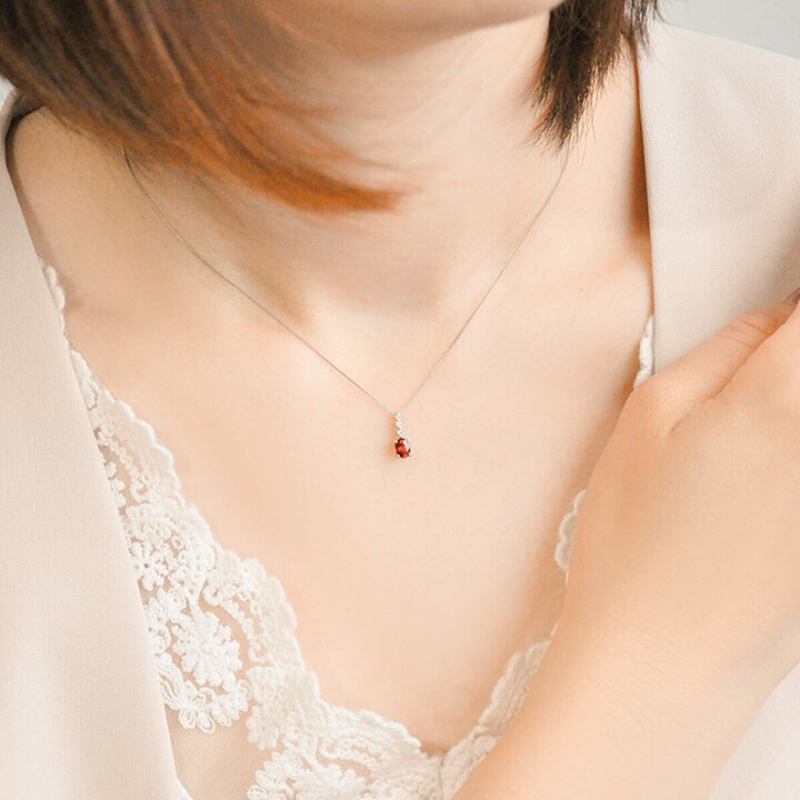 楽天市場】【鑑別書】 ルビー ダイヤモンド ネックレス 非加熱 