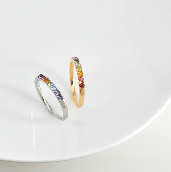 楽天市場】【2000円OFFクーポン】 アミュレット マルチカラー リング 