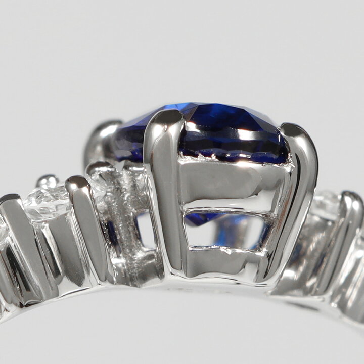 楽天市場】【鑑別書】 サファイア ダイヤモンド リング ロイヤルブルー  