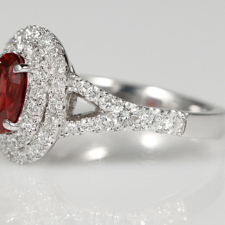 楽天市場】【10％OFFクーポン】【鑑別書】 ルビー ダイヤモンド リング  