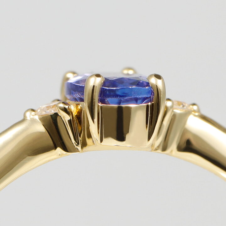 楽天市場】【2000円OFFクーポン】 タンザナイト リング 0.4カラット 18  