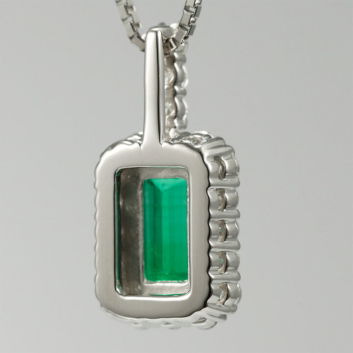 楽天市場】【即納可】【一点限り】 エメラルド ネックレス 0.6ct 