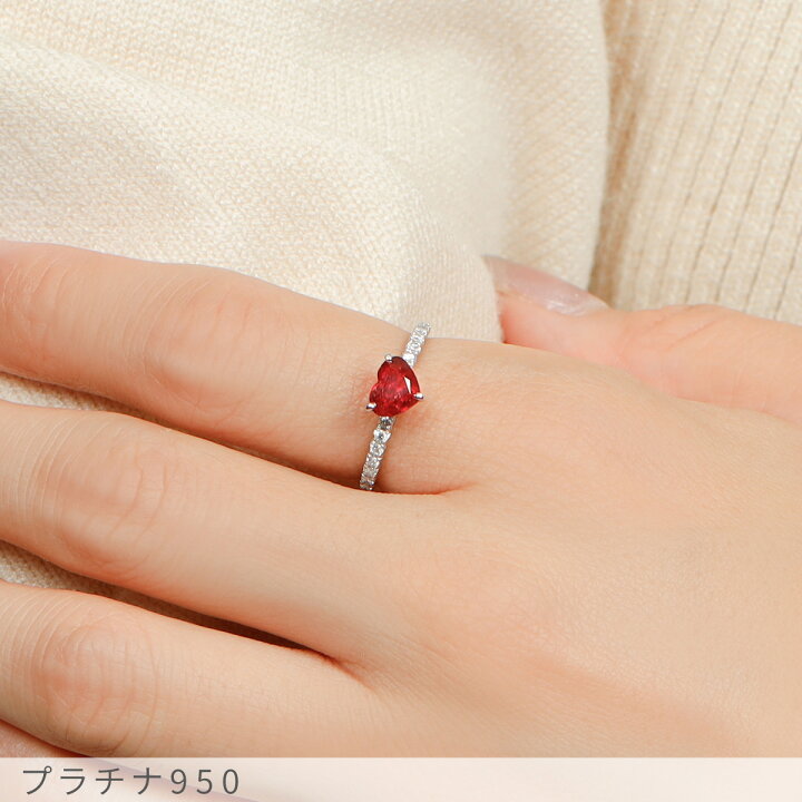楽天市場】【鑑別書】 ルビー リング 1カラット 非加熱 ピジョン  