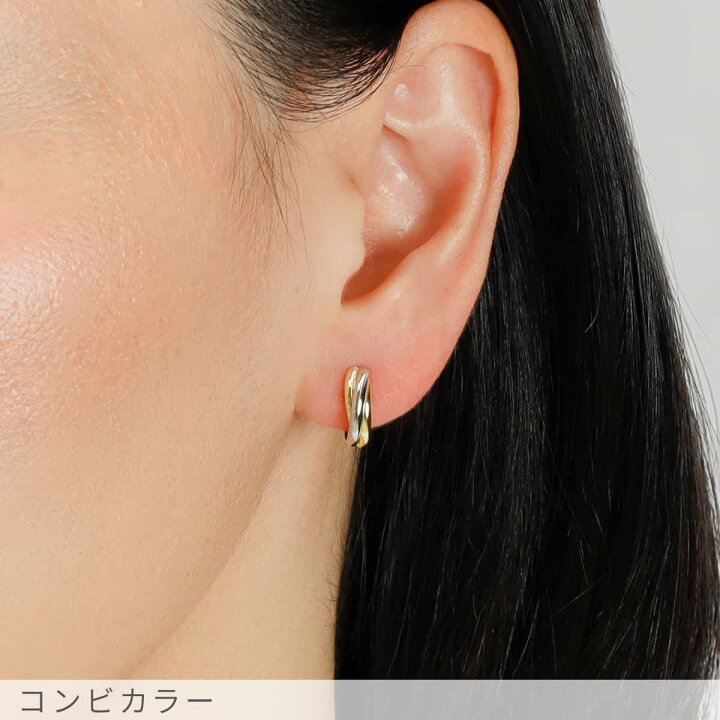 楽天市場】【限定ポイント10倍！】【即納可】 地金 ピアス トリニティ 