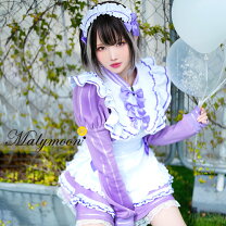 楽天市場】紫 メイド服の通販