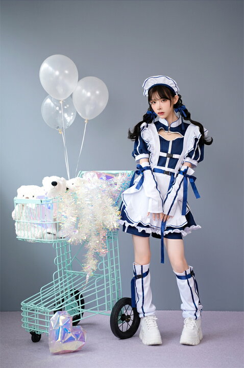 信頼 本日まで限定値下げ！！マリームーン高級メイド服セットハロウィン