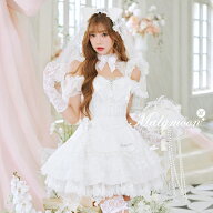 [正規品]【SMサイズは予約】コスプレ ブライド 花嫁 ドレス レース ウェディング アニマル キャット ねこ…