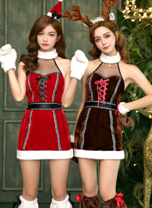 楽天市場 正規品 即納 クリスマス タイト スカート ワンピース コスプレ トナカイ 衣装 サンタ レディース サンタ コスプレ かわいい セクシー マリームーン コスチューム Malymoon 7538 あす楽 Malymoon マリームーン