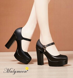 【一部サイズ即納】パンプス ヒール チャンキーヒール シンプル ブラック 黒 ハイヒール 11cm 可愛い かわいい 可愛いコスプレ 衣装 仮装 コスチューム 小物 大人 女性 レディース セクシー