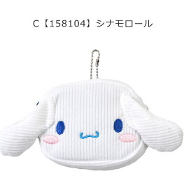 【楽天スーパーSALE 30%OFF 送料無料】サンリオ ミニフェイスポーチ ミニポーチ レディース ポーチ 小さめ メイクポーチ 小物入れ 化粧ポーチ キャラクター 女の子 女子 小銭入れ 秋冬 かわいい おしゃれ マイメロ クロミ シナモロール マチ付き スクバデコ 高校生 人気