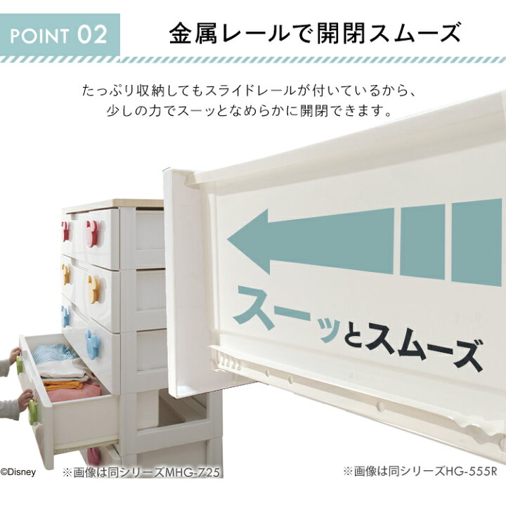 楽天市場】【あす楽】《1,100円オフ☆子育て応援》チェスト 完成品 子供 収納 かわいい おしゃれ ミッキー 4段 幅56cm MHG-554 送料無料 タンス ディズニー キャラクター ミッキーマウス 完成品 キッズチェスト 引き出し 子供服 洋服収納 子供部屋 衣装ケース アイリス ... 楽天市場】【あす楽】《1,100円オフ☆子育て応援》チェスト 完成品 子供 収納 かわいい おしゃれ ミッキー 4段 幅56cm MHG-554 送料無料 タンス ディズニー キャラクター ミッキーマウス 完成品 キッズチェスト 引き出し 子供服 洋服収納 子供部屋 衣装ケース アイリス ...
