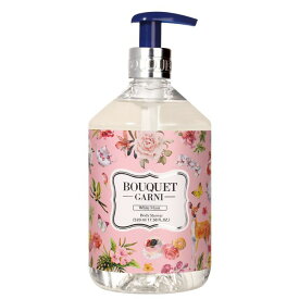 韓国スキンケア ボディウォッシュ ボディシャンプー Bouquet Garni ボディシャワー ホワイトムスクの香り 500mlボディケア パフュームシャンプ 香り長持ち 植物由来成分 うるおいキープ パフューム＆機能性 ブーケガルニ