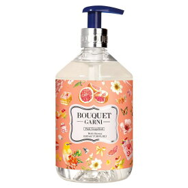 韓国スキンケア ボディウォッシュ ボディシャンプー Bouquet Garni ボディシャワー ピンクグレープフルーツの香り 500mlボディケア パフュームシャンプ 香り長持ち 植物由来成分 うるおいキープ パフューム＆機能性 ブーケガルニ