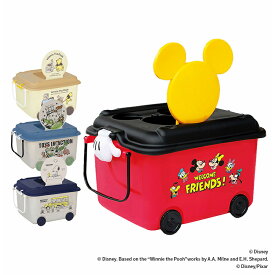 おもちゃ箱 蓋付き キャスター付き おもちゃ 収納 ボックス 玩具箱 ベビー ディズニー ベビー 赤ちゃん 子供 子ども こども キッズ 女の子 男の子 キャスター付き キャラクター ミッキー プーさん トイストーリー スヌーピー 大容量 312652