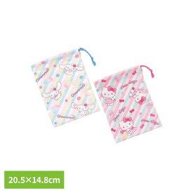 コップ袋 サンリオ FancySnacksSweets KB63SN送料無料 コップ 巾着 袋 弁当 幼稚園 保育園 キャラ かわいい 男の子 女の子 シナモロール ハローキティ 【メール便】 【サンリオ_ランチ】