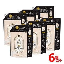 [6個セット]レノア オードリュクス マインドフルネス リラックス詰替特大 600ML 送料無料 レノア 柔軟剤 衣類 香り マインドフルネス リラックス レノア 【D】