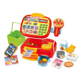 アンパンマン おもちゃ おさつスイスイ！セルフでピピッ♪アンパンマンレジスター お金 おままごとセット おままごと アンパンマンおもちゃ お店屋さんごっこ レジ 1歳6か月 2歳 3歳 子供 誕生日 クリスマスプレゼント *