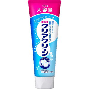 【9個セット】クリアクリーン BIGサイズ 170g 花王 クリアクリーン 歯磨き はみがき まとめ買い 歯みがき 大容量 顆粒 むし歯・口臭 歯磨き粉 医薬部外品 Kao フレッシュシトラス エクストラク