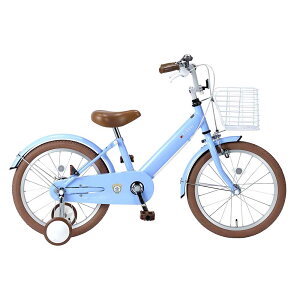 マイパラス子ども用自転車 18インチ MD-18自転車 子ども こども 子供 プレゼント クリスマス 補助輪 かわいい おしゃれ 18インチ アクア ストーン フラミンゴ【TD】 【代引不可】