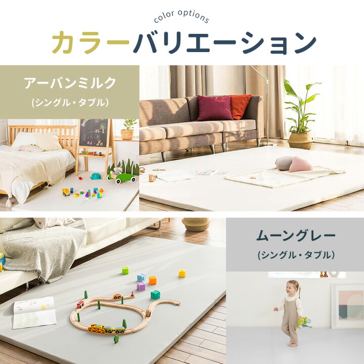 楽天市場】【プレイマットカバー 2枚用】 フラットカバー 2枚のマット 