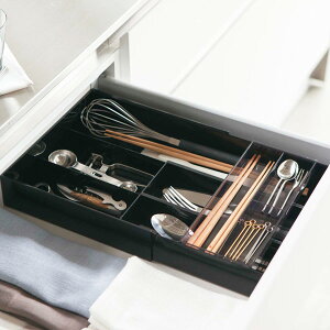 カトラリーケース カトラリースタンド カトラリー収納 キッチンツール 箸入れ 箸入 引き出し 引出し おしゃれ 北欧 デザイン雑貨 モノトーン キッチングッズ キッチン雑貨 キッチン用品 便