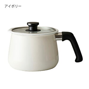 ホーロー鍋 おしゃれ レトロ 一人用 片手鍋 かわいい 琺瑯 ほうろう 保存容器 天ぷら鍋 卓上鍋 北欧 キッチン雑貨 調理器具 コンパクト ガス直火 ガラス蓋 1台7役 作り置き ギフト 深型 ダイ