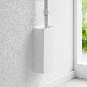 トイレ収納 おしゃれ インテリア雑貨 シンプル 北欧 サニタリールーム 掃除用具 収納ホルダー フローリングワイパー 石こうボードピン タワーシリーズ towerシリーズ 新商品 新作 公式 yamazaki
