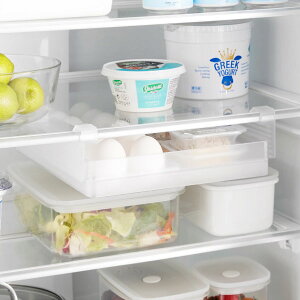 冷蔵庫中収納ケース 【全10種】 おしゃれ スリム プラスチック 収納ボックス 整理整頓 引き出し タワーシリーズ 北欧 キッチン雑貨 yamazaki たまご 卵ケース 透明 クリア 約奥行30cm 伸縮 高さ