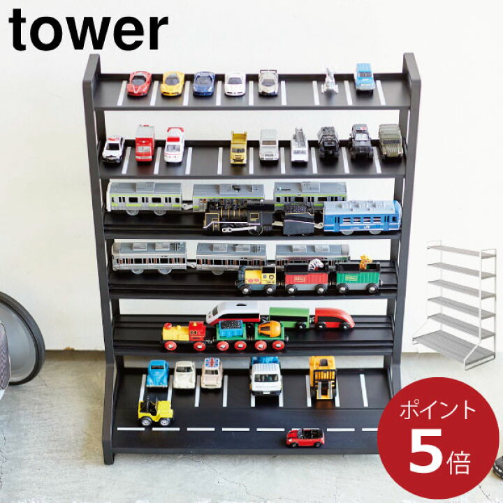 楽天市場】ディスプレイラック トミカ プラレール 収納ラック 棚 