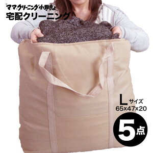 クリーニング 5点まで詰め放題(Lサイズ) 追加料金で保管・特急あり クリーニング宅配便・送料無料!宅配便クリーニング・コート、ダウンに最適【サービス特集認定商品】