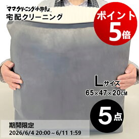 【エントリーでポイント5倍! 2026/6/4 20:00 ～ 6/11 1:59】クリーニング　5点まで詰め放題（Lサイズ）　追加料金で保管・特急あり　クリーニング宅配便・送料無料！宅配便クリーニング・コート、ダウンに最適【サービス特集認定商品】