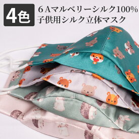 シルクマスク 子供用 シルク マスク シルクマスク ノーズワイヤー入り 肌に優しい シルクマスク おしゃれ シルクマスク 小さめ 敏感肌 にきび マスク インナーマスク シルク 洗えるマスク